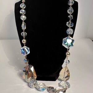 Elegant Crystal Beaded Necklace